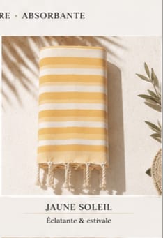 FOUTA PLAGE/MAISON